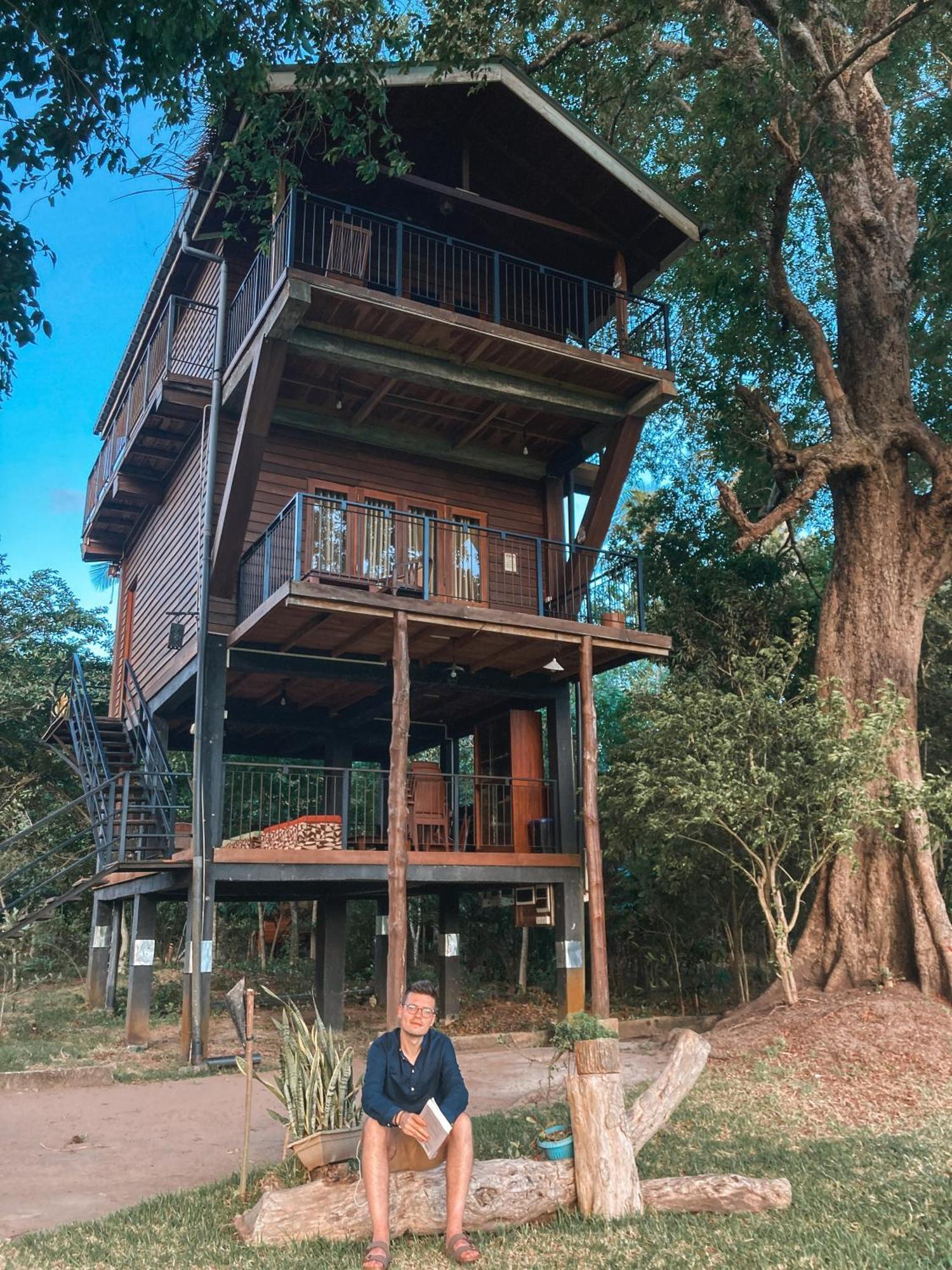 Wilpattu Tree House Bed & Breakfast Nochchiyagama Bagian luar foto